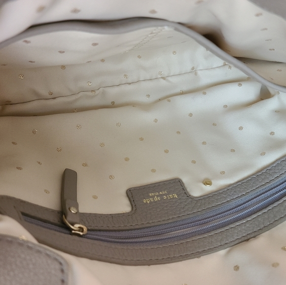 Kate Spade Gold Coast Beige Leather Bag - Picture 11 of 16